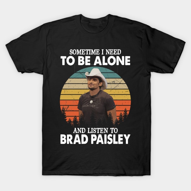 Country Reflections Brad Paisley's Personal Life In Lyrics T-Shirt by Quotes About Stupid People